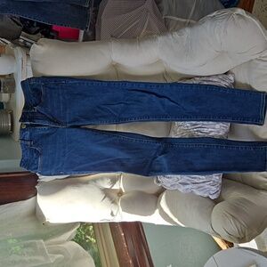 American Eagle dark blue Super Stretch jeggings on 6 Long.